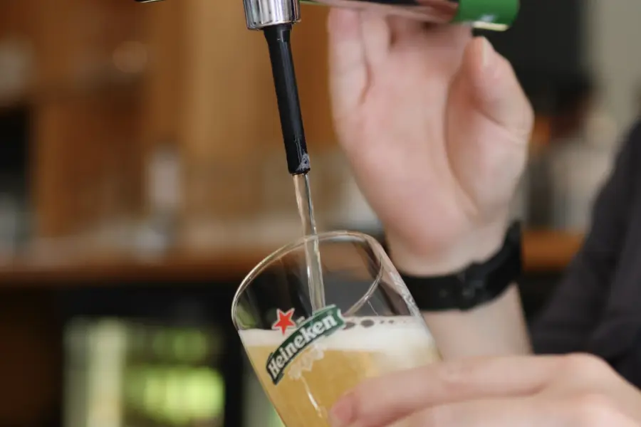 Bier tappen