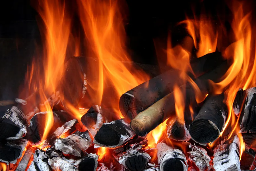 BBQ vuur 2